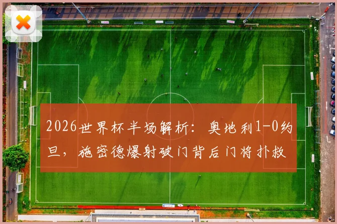 2026世界杯半场解析：奥地利1-0约旦，施密德爆射破门背后门将扑救问题引热议